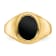 10K Yellow Gold Onyx Men's Ring