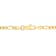 Robert Alton Men's Yellow Figaro Chain Necklace 3.50mm In Ion-Plated
Stainless Steel 24 Inch