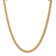 14k Yellow Gold 7.3mm Miami Cuban Link 24 Inch Chain