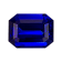 Sapphire 10.74x8.19mm Emerald Cut 5.29ct