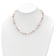 Rhodium Over Sterling Silver Multi-color Freshwater Pearl
Necklace/Bracelet/Earring Set