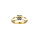 Lab Created Blue Sapphire And White Cubic Zirconia 18K Gold Over
Sterling Silver Ring 1.72ctw