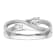Rhodium Over 14K White Gold Lab Grown Diamond SI1/SI2, G H I, 3-Stone
Engagement Ring