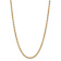 14k Yellow Gold 5.5mm Polished Diamond-Cut Rope Link 22 Inch Chain