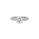 White Cubic Zirconia Platineve Ring 4.05ctw