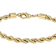 Set of 3 Gold-Tone Chain Bracelets