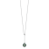 Rhodium Over Sterling Silver 9-10mm Baroque Tahitian Saltwater Cultured
Pearl Necklace