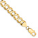14k Yellow Gold 8.3mm Flat Cuban Link Bracelet