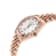 GV2 Naples White Dial Rose Bezel Stainless Steel Watch
