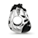 Sterling Silver Kids Enamel Zebra Face Bead
