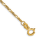 14k Yellow Gold 1.25mm Flat Figaro Link Bracelet