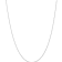 Rhodium Over 14k White Gold 1.15mm Solid Cable 16 Inch Chain