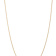 14k Yellow Gold 1.5mm Diamond-cut Rope 16 Inch Chain