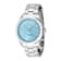 Invicta Specialty 36mm Light Blue Dial Stainless Steel Band Quartz Watch