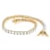 Lab-Grown Diamond Tennis Bracelet In 14K Gold Over Sterling Silver 5.00ctw