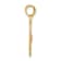 14K Yellow Gold With Rose Gold Accent Break Apart Heart With Te Amo And
Roses Pendant