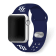 Gametime MLB Tampa Bay Rays Navy Silicone Apple Watch Band (42/44mm
M/L). Watch not included.