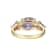 Lab Created Alexandrite Sapphire 18k Yellow Gold Over Silver December
Birthstone Ring 3.28ctw
