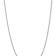 Rhodium Over 14k White Gold 2.2mm Solid Diamond-Cut Round Open Link
Cable 18 Inch Chain
