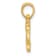 14K Yellow Gold Polished Fancy Heart and Paw Charm