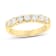 1.00cttw 7 Stone Diamond Band Ring in 14k Yellow Gold