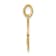 14K Yellow Gold Guardian Angel Medal Charm