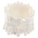 White Mother-of-Pearl Stretch Bracelet
