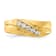 14K Yellow Gold Lab Grown Diamond SI1/SI2, G H I, Men's Ring