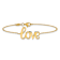 14k Yellow Gold Polished LOVE Bracelet
