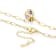 Amethyst Pear Paperclip Solitaire Necklace In 18K Gold Over Sterling
Silver 3.12ct