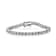 CZ Tennis Bracelet In Sterling Silver