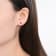 Red Ruby with Moissanite in 14K Yellow Gold Over Sterling Silver Halo
Stud Earrings