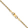 14k Yellow Gold 1.85mm Solid Diamond-Cut Quadruple Rope 16 Inch Chain
