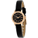 Diesel Women's Timeframe Black Leather Strap Watch