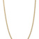 14k Yellow Gold 3.75mm Solid Concave Mariner 26 Inch Chain