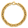 14K Yellow Gold 8.7mm Fancy Link 8.5 Inch Bracelet