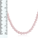 7-8mm Pink Cultured Freshwater Pearl endless Necklace