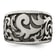 Titanium Casted Design Signet Ring