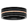 Robert Alton Men's Rose Ion Plated 8mm Band Ring In Stainless Steel