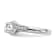 Rhodium Over 14K White Gold Lab Grown Diamond By-Pass Complete
Engagement Ring 0.656ctw