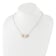 14K Tri-color Polished Hearts 17-inch with 1-inch Extension Necklace