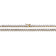 Flawless CZ Tennis Necklace In 14K Gold Over Sterling Silver