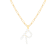 Letter R Initial Cultured Freshwater Pearl 18K Gold Over Sterling Silver
Pendant With  18" Chain