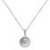 Initial I Charm Pendant Necklace In Silver-Tone