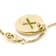 Cardano Initial X Pendant Necklace In 18K Gold Over Bronze