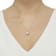 8-8.5mm Round White Freshwater Pearl with Diamond Accents 10K Yellow
Gold Pendant with Chain
