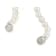 Mini Freshwater Pearl Strand Necklace In Sterling Silver 16 Inch