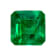Brazilian Emerald 4mm Emerald Cut 0.32ct