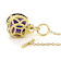 Amethyst And Lab-Created Moissanite Toggle Necklace In 18K Gold Over
Sterling Silver 7.09ctw