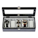 Mele and Co Tate Glass Top Wooden Watch Box